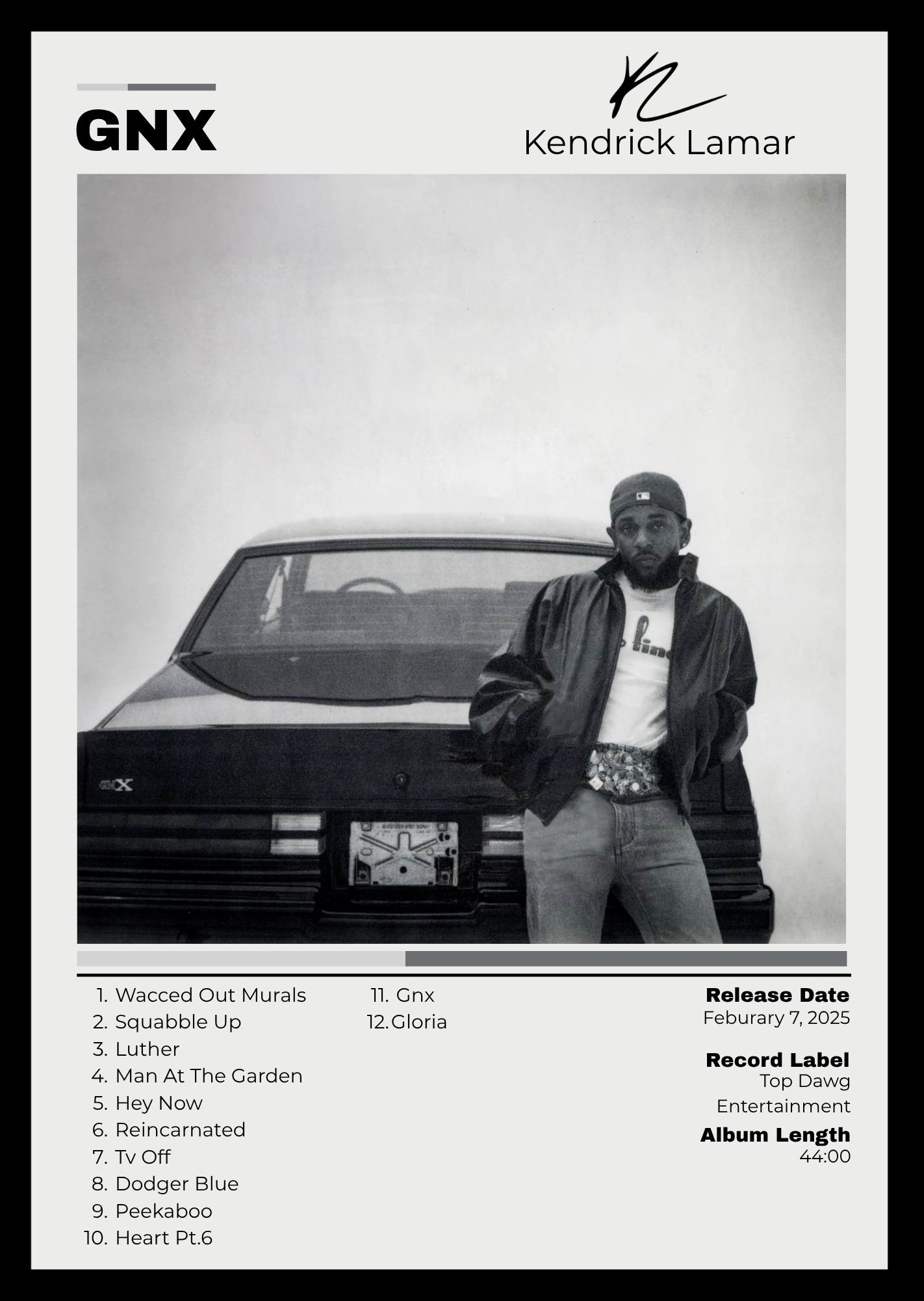 Kendrick Lamar "GNX"