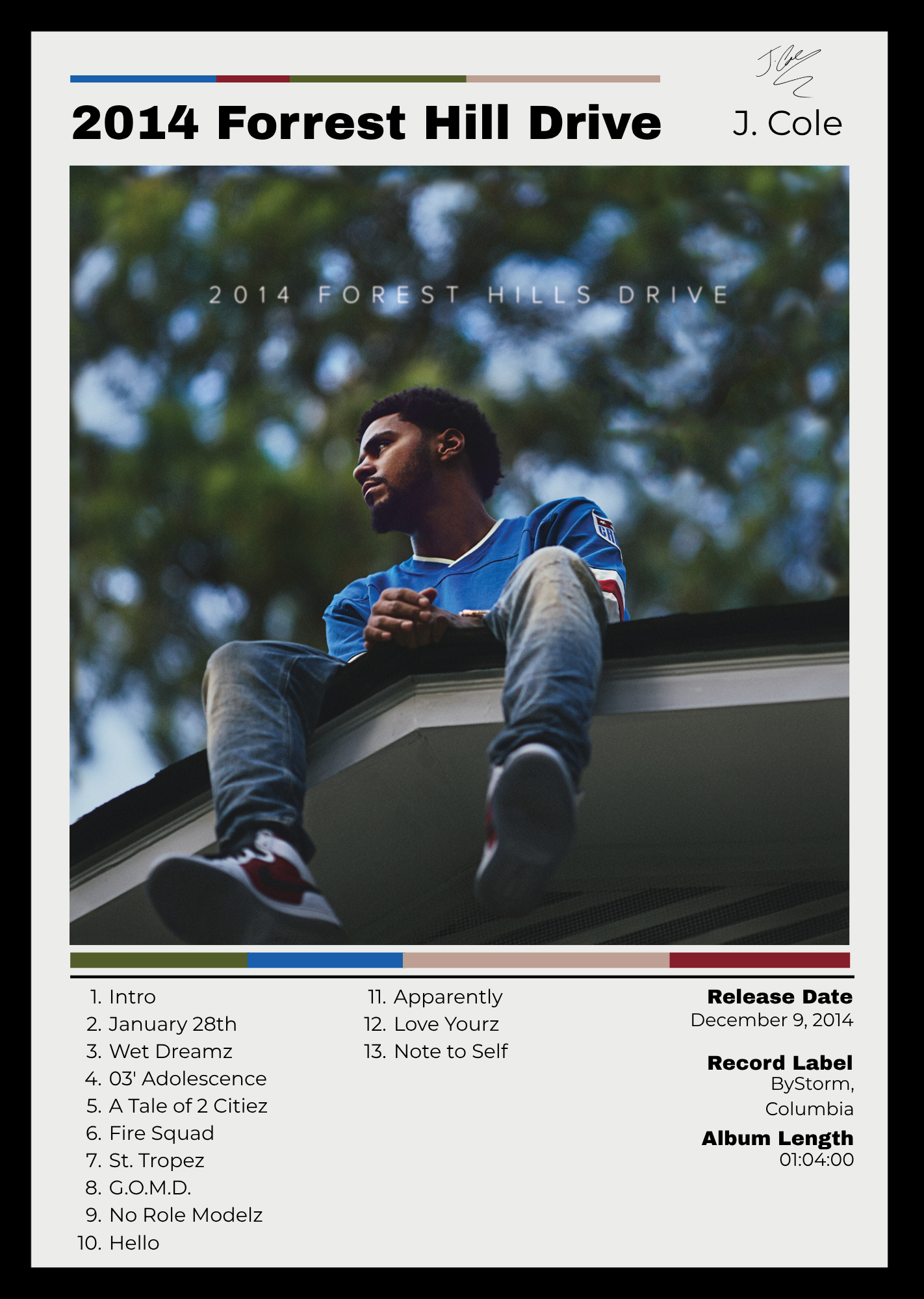 J. Cole "2014 Forrest Hill Drive"