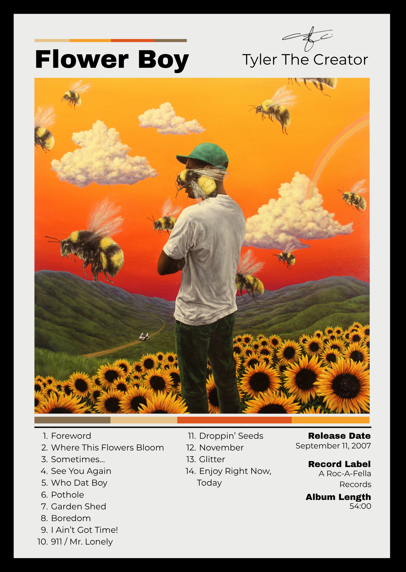 Tyler The Creator "Flower Boy"