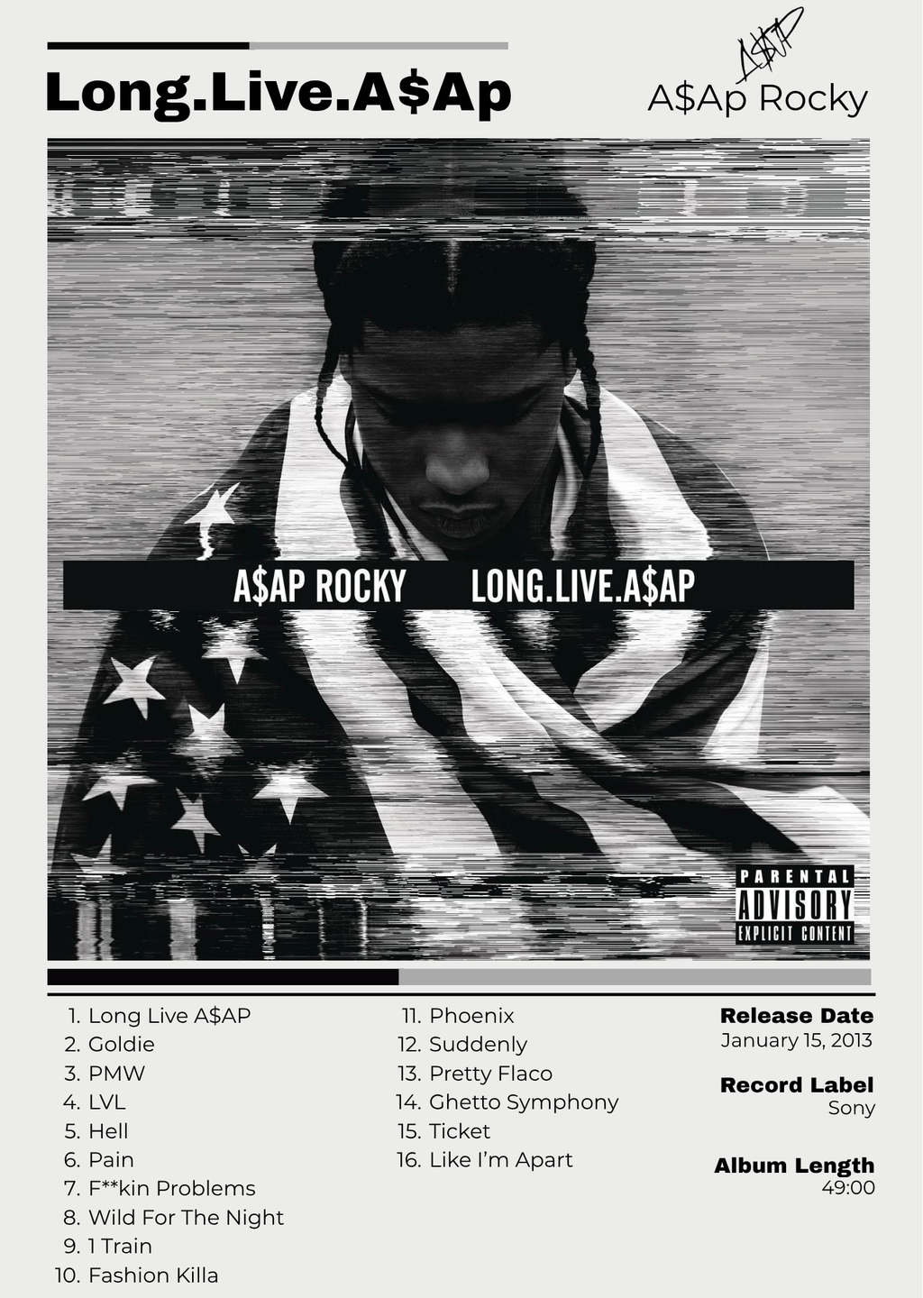 A$AP Rocky "Long. Live. ASAP"