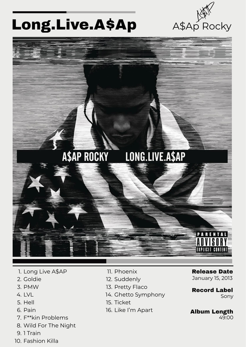 A$AP Rocky "Long. Live. ASAP"