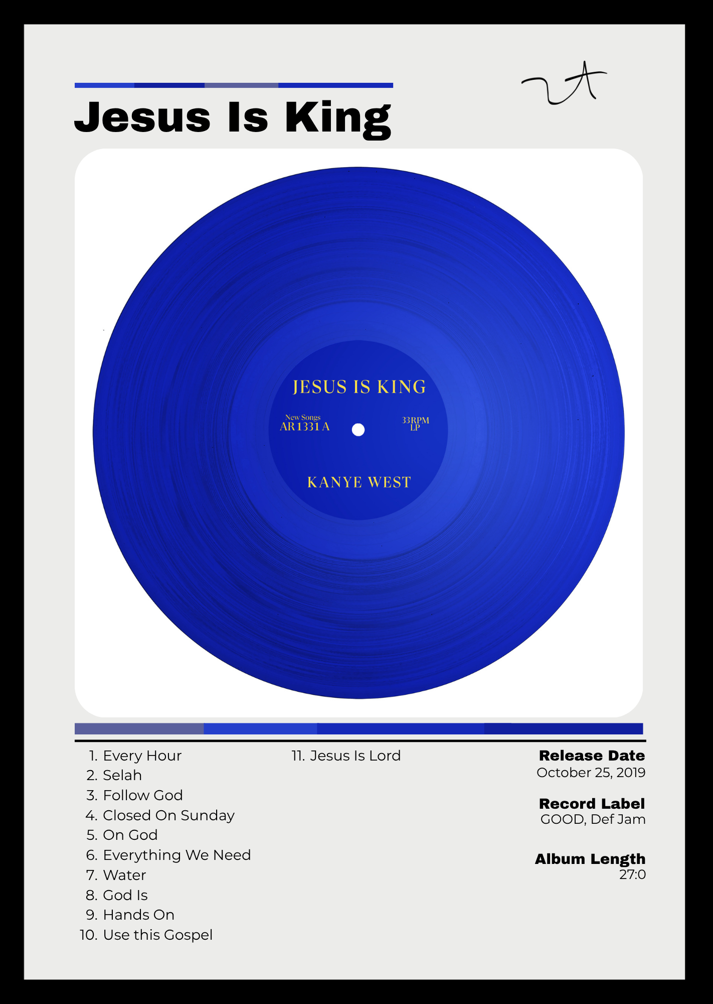 Kanye West "Jesus Is King"