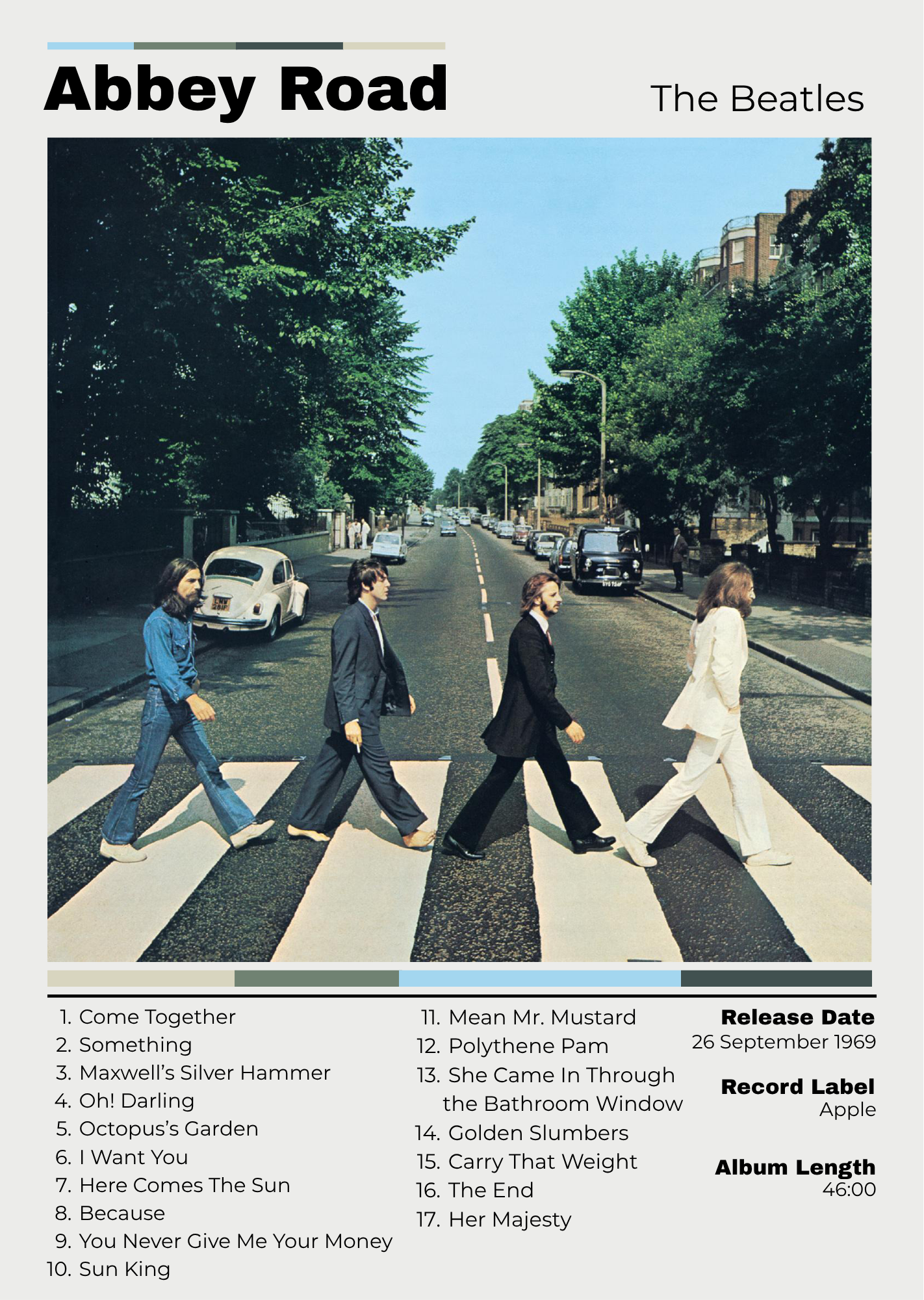 The Beatles "Abbey Road"