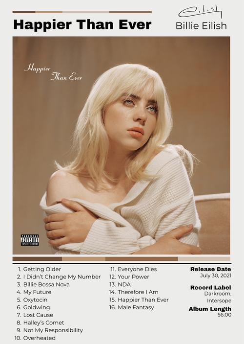 Billie Eilish "Happier Than Ever"